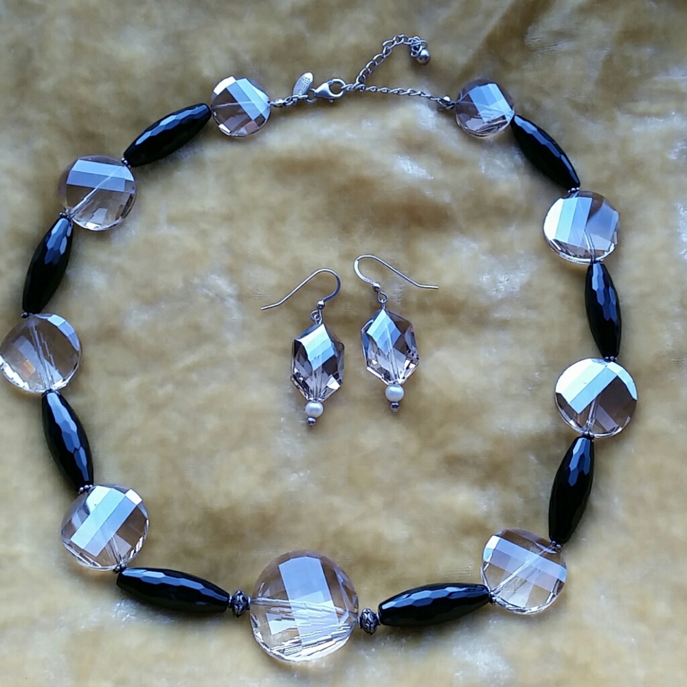 Donna Dressler 925 silver demi parure